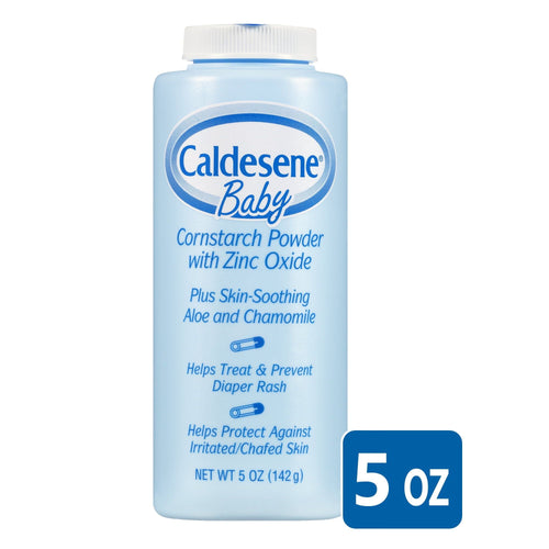 Caldesene Cornstarch Baby Powder with Zinc Oxide, Talc-Free Baby Powder, 5 Oz EasyOptionXY LLC