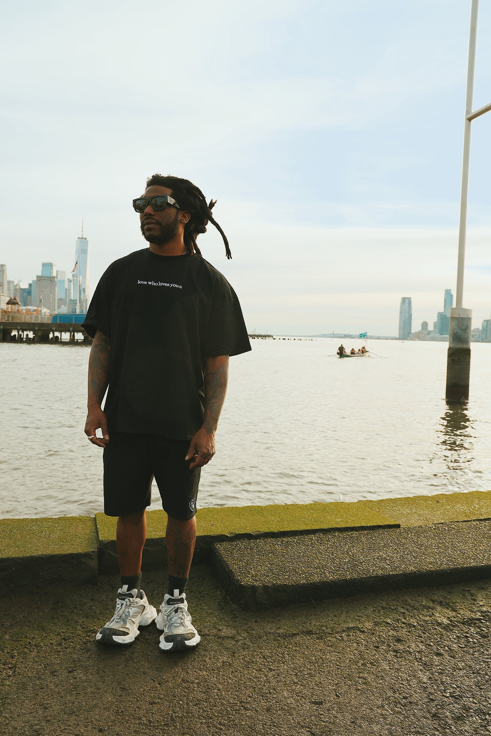 Fly Supply Co Fly Supply Co Love Who Loves You (Black - Shorts)