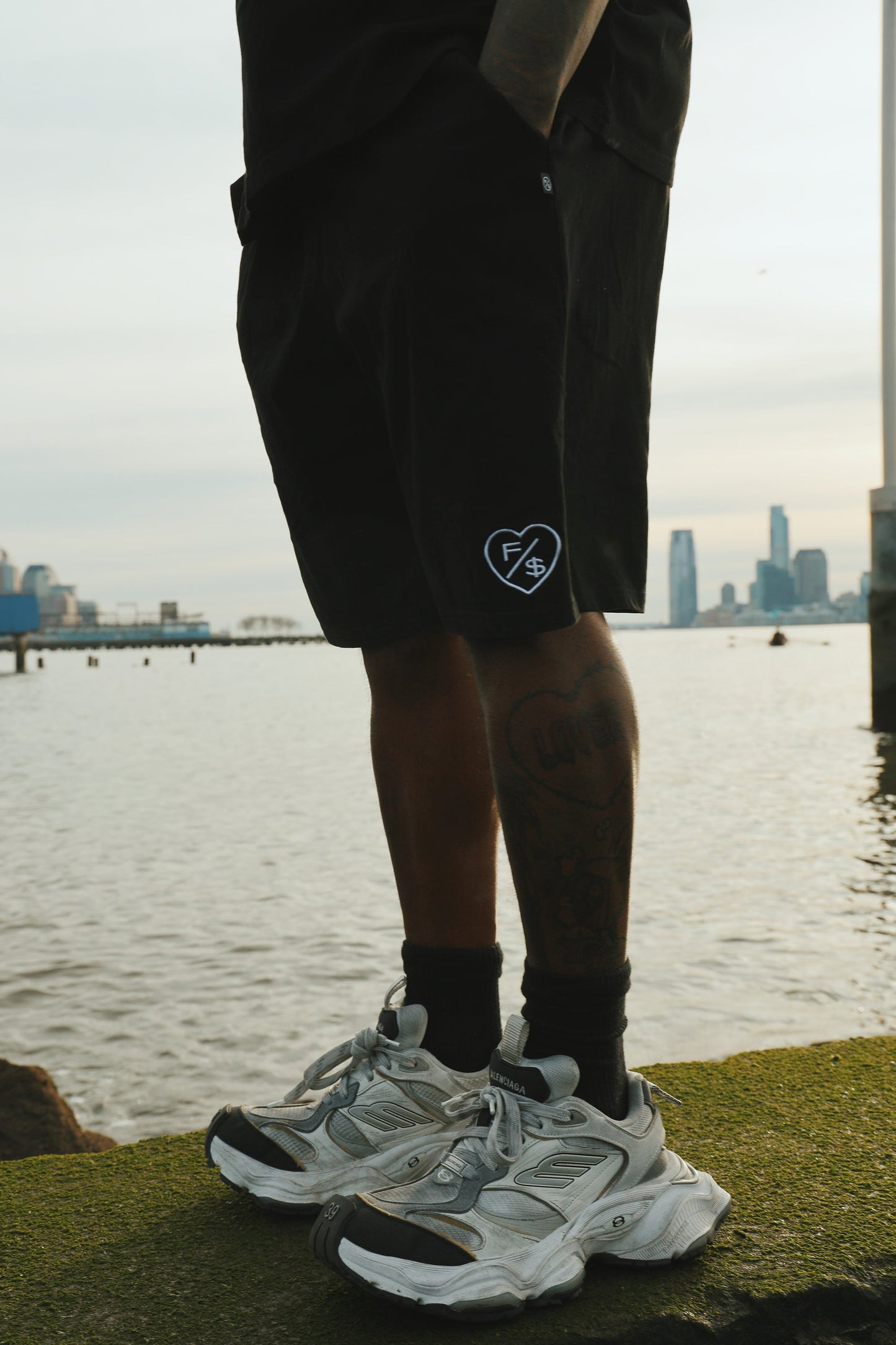 Fly Supply Co Fly Supply Co Love Who Loves You (Black - Shorts)