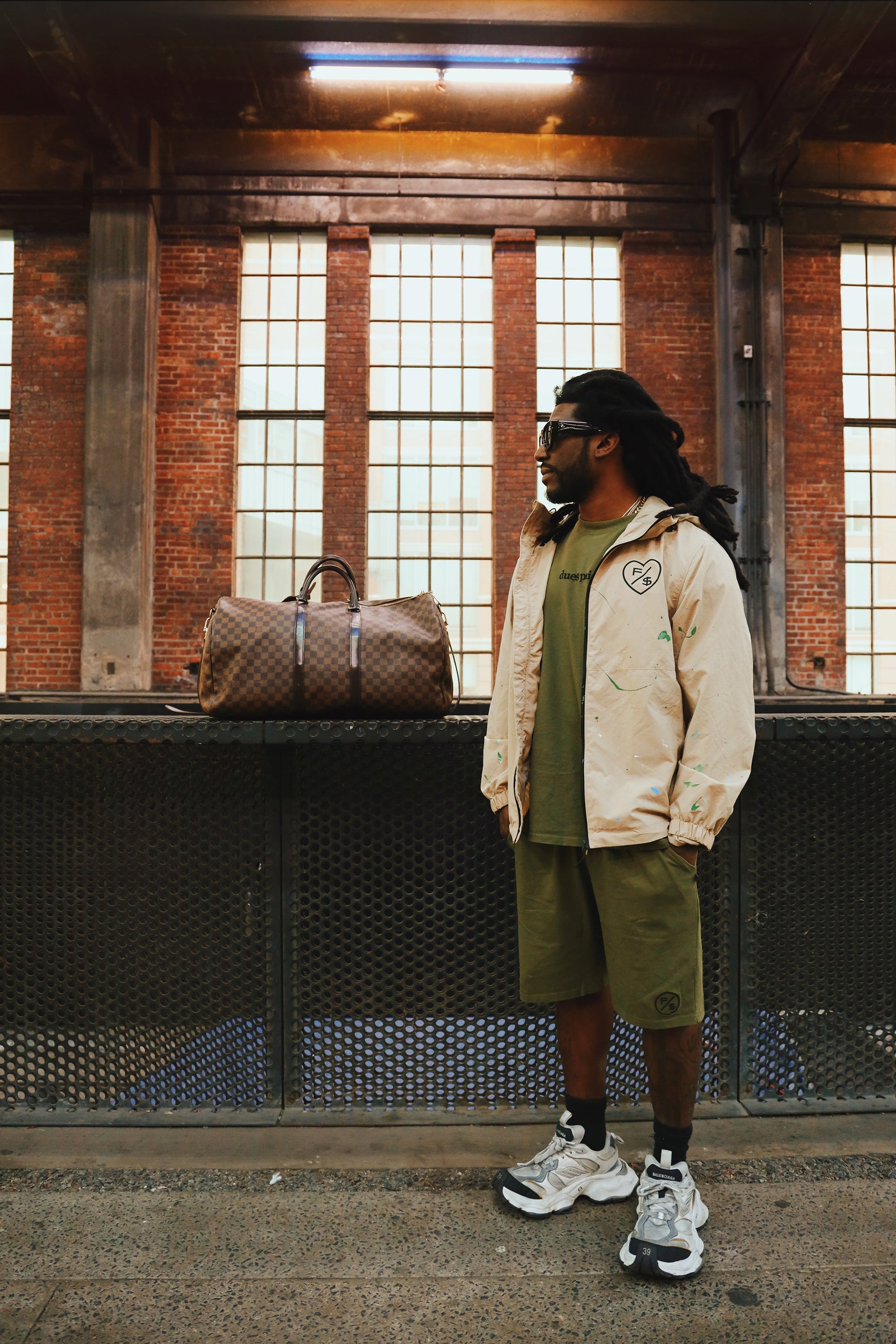 Fly Supply Co Fly Supply Co Dues Paid (Military Green - Shorts)