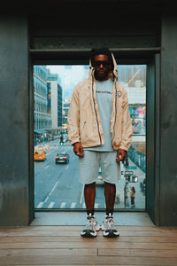 Fly Supply Co Fly Supply Co Hood Lover (Vintage Denim - Oversize Shirt)