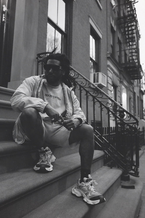 Fly Supply Co Fly Supply Co Hood Lover (Vintage Denim - Oversize Shirt)