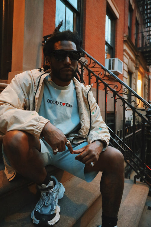 Fly Supply Co Fly Supply Co Hood Lover (Vintage Denim - Oversize Shirt)