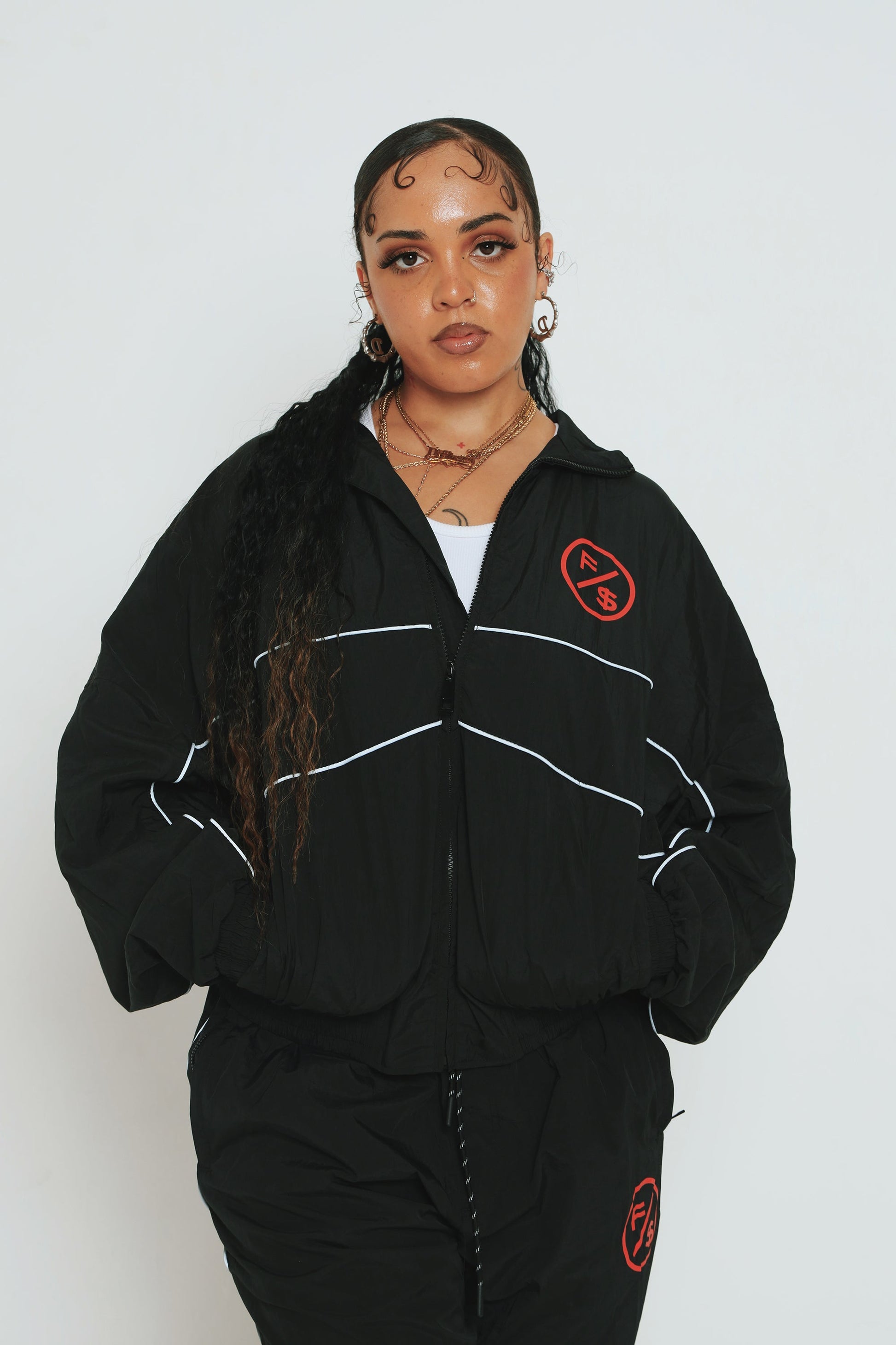 Fly Supply Co Fly Supply Co MOTION Nylon Jacket (BRED)
