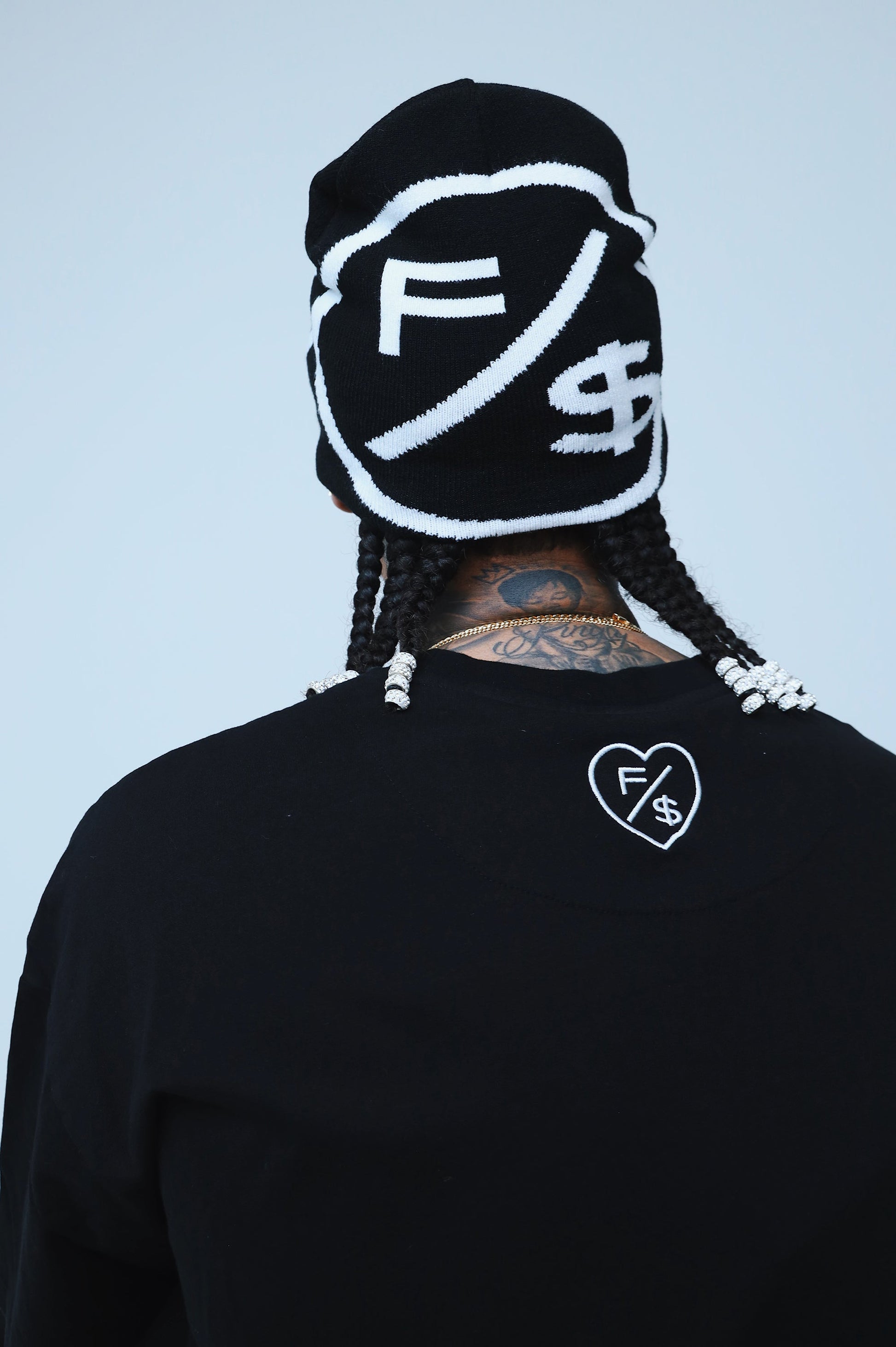 Fly Supply Co Fly Supply Co Love Who Loves You (Black - Oversize Shirt)