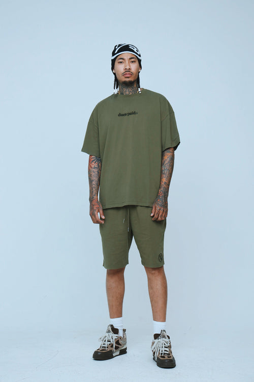 Fly Supply Co Fly Supply Co Dues Paid (Military Green - Shorts)