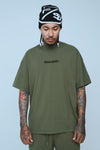 Fly Supply Co Fly Supply Co Dues Paid (Military Green - Oversize Shirt)