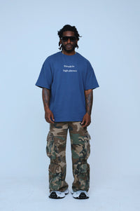 Fly Supply Co Fly Supply Co Friends In High Places (Navy - Oversize Shirt)