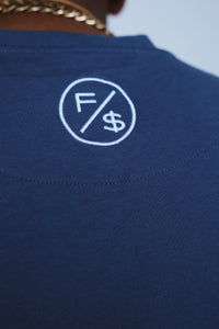 Fly Supply Co Fly Supply Co Friends In High Places (Navy - Oversize Shirt)