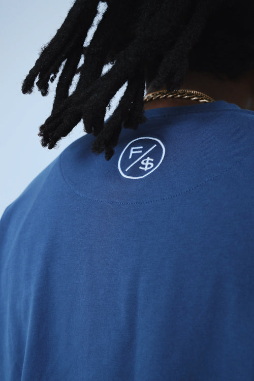 Fly Supply Co Fly Supply Co Friends In High Places (Navy - Oversize Shirt)