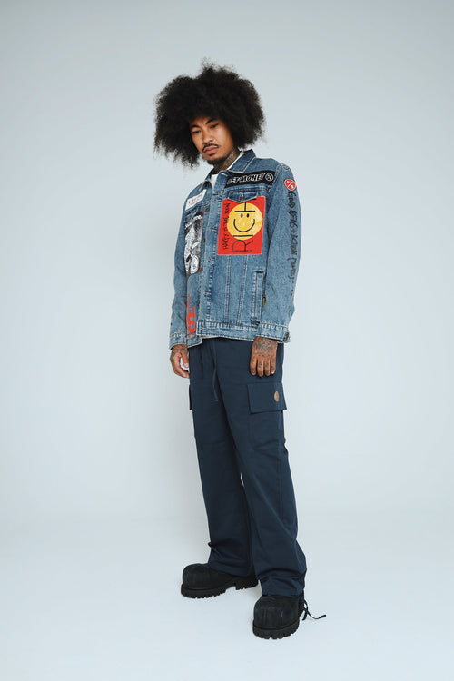 New Rich Denim Jacket (Denim) Fly Supply Co