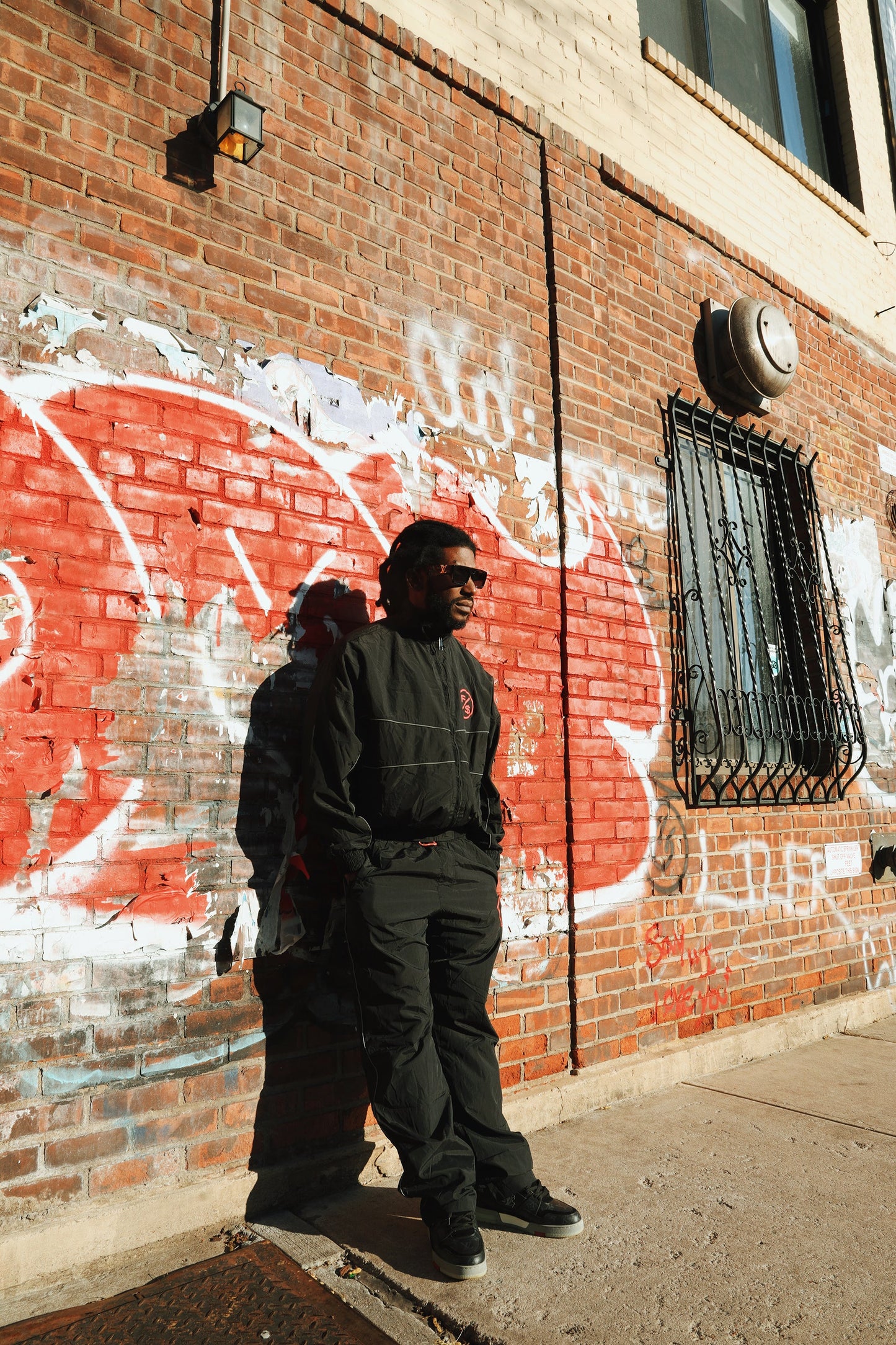 Fly Supply Co Fly Supply Co MOTION Nylon Jacket (BRED)