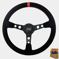 13.5''  MOJAB Deep Dish Steering Wheel Leather/Suede MOJAB OFFROAD