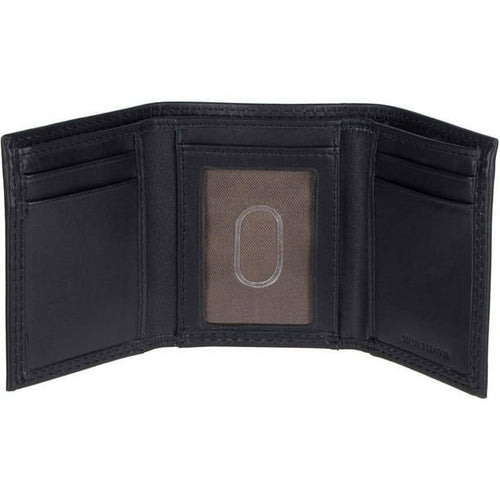Genuine Dickies Men's RFID Leather Extra Capacity Trifold Wallet EasyOptionXY LLC