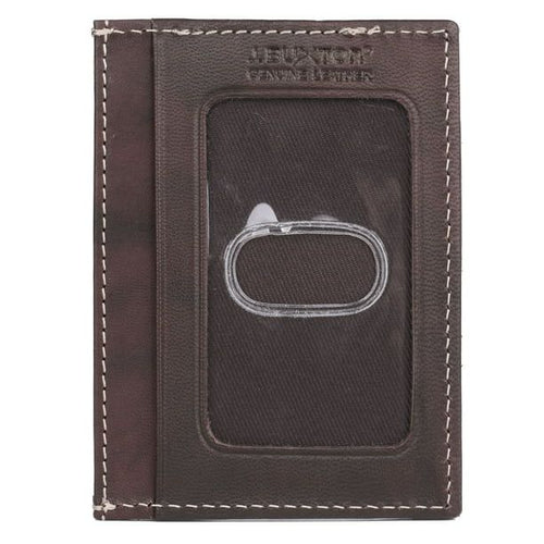 J. Buxton Men's Hunt Front Pocket Wallet Leather, Brown EasyOptionXY LLC