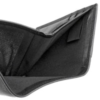 J. Buxton Men's Emblem ID Three-Fold Leather, Black EasyOptionXY LLC