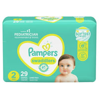 Pampers Swaddlers Diapers Size 2, 29 Count EasyOptionXY LLC