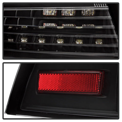 Spyder 08-09 Pontiac G8 Version 2 Light Bar LED Tail Lights - Black - ALT-YD-PG808V2-LB-BK OffRoadUSA.com