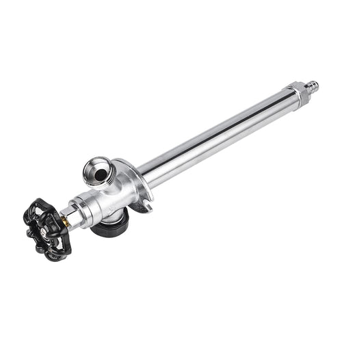 1/2" PEX Crimp x 3/4" Hose Bibb, 6" Anti Siphon Frost Free Sillcock Plumbingsell