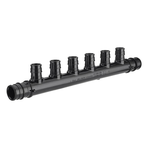 PEX A Expansion 3/4" x 1/2" Open Manifold (6 port)