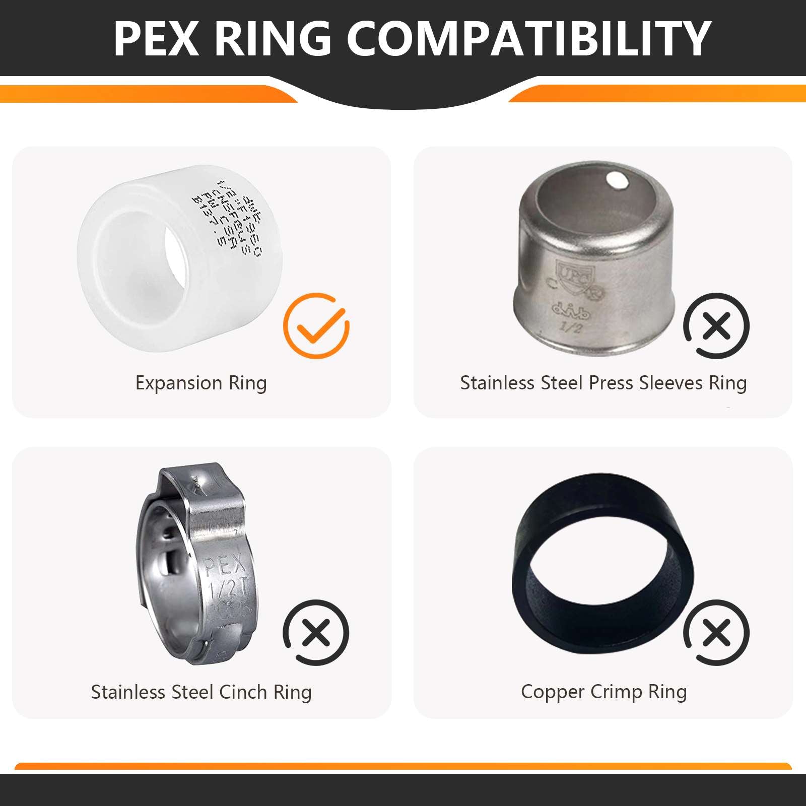 PEX A Expansion 1/2" x 1/2" Female NPT Drop Ear Elbow (Lead Free) Plumbingsell