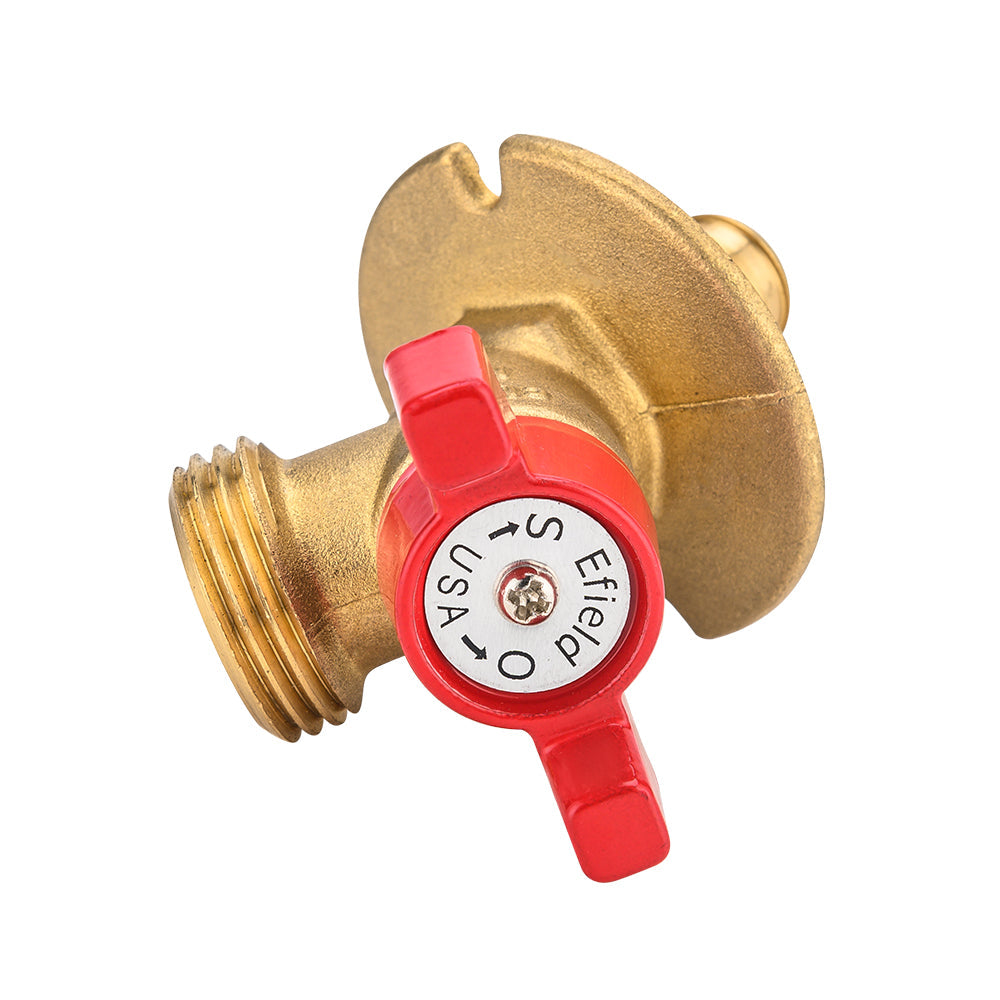 10 Pcs 1/2" PEX Expansion x 3/4" NH, PEX Sillcock, Red