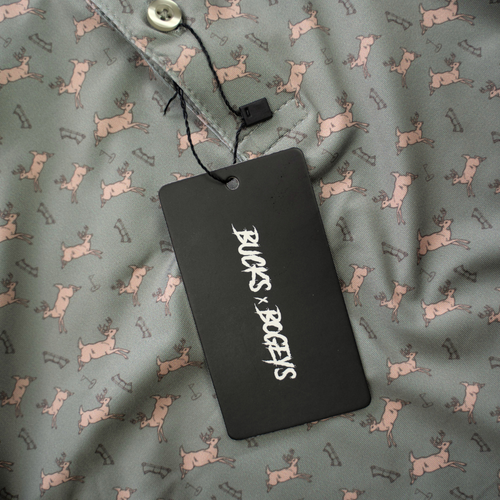 "Bows & Bucks" Golf Polo Bow Crew Apparel - Bow Hunting Lifestyle Apparel