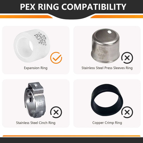 30 Pcs PEX A Full Flow Expansion Adapter 1/2" PEX x 1/2" Male Threaded F1960 Adapter Wholesale