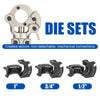 EFIELD Press Crimping Tool, with 1/2" 3/4" 1" Jaw For Propress Copper ittings And Copper Tube Connectionith 360 Degrees Rotating Head Plumbingsell