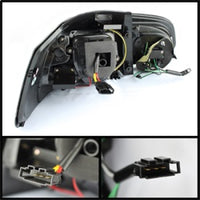 Spyder Volkswagen Golf/GTI 10-13 G2 Type With Light Bar LED Tail Lights Black ALT-YD-VG10-LED-G2-BK OffRoadUSA.com