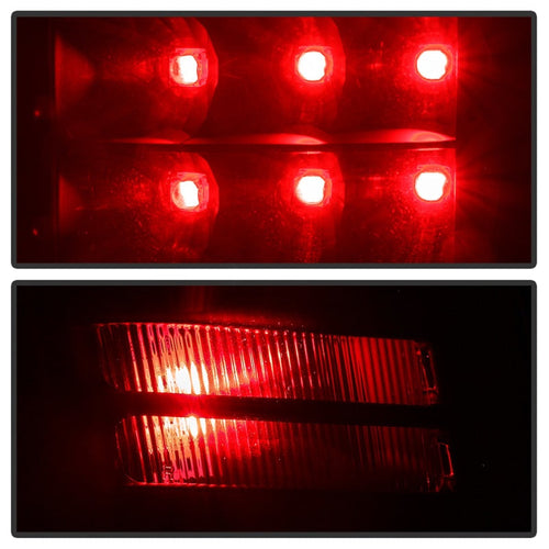 Spyder 13-18 Dodge Ram 2500/3500 LED Tail Lights LED Model Only - All Black (ALT-YD-DRAM13-LED-BKV2) OffRoadUSA.com