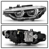 Spyder BMW F30 3 Series 4Dr LED Projector Headlights Chrome PRO-JH-BF3012H-4D-LED-C OffRoadUSA.com