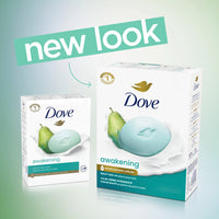 Dove Beauty Bar Soap for Women Awakening Pear & Aloe All Skin, 3.75 oz 8 Bars EasyOptionXY LLC