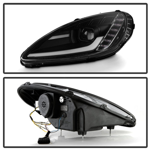 Spyder Apex Series 05-13 Chevrolet C6 Corvette Hi Powered LED Module Headlights OffRoadUSA.com