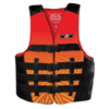 WOW Watersports Vis-Wave Adult Life Vest Red Jupiter Gear