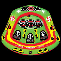 WOW Sports Bingo 1-3 Person Towable Water Tube For Pool and Lake (14-1070) Jupiter Gear