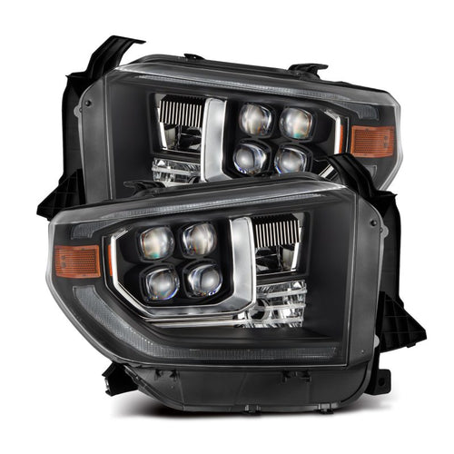 AlphaRex 14-21 Toyota Tundra MK II NOVA-Series LED Projector Headlights Black OffRoadUSA.com