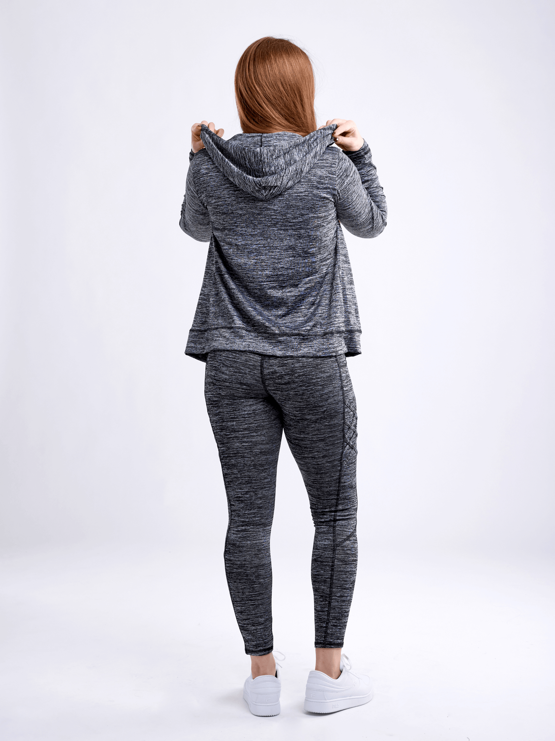 JupiterGear High-Waisted Criss-Cross Training Leggings with Hip Pockets Jupiter Gear