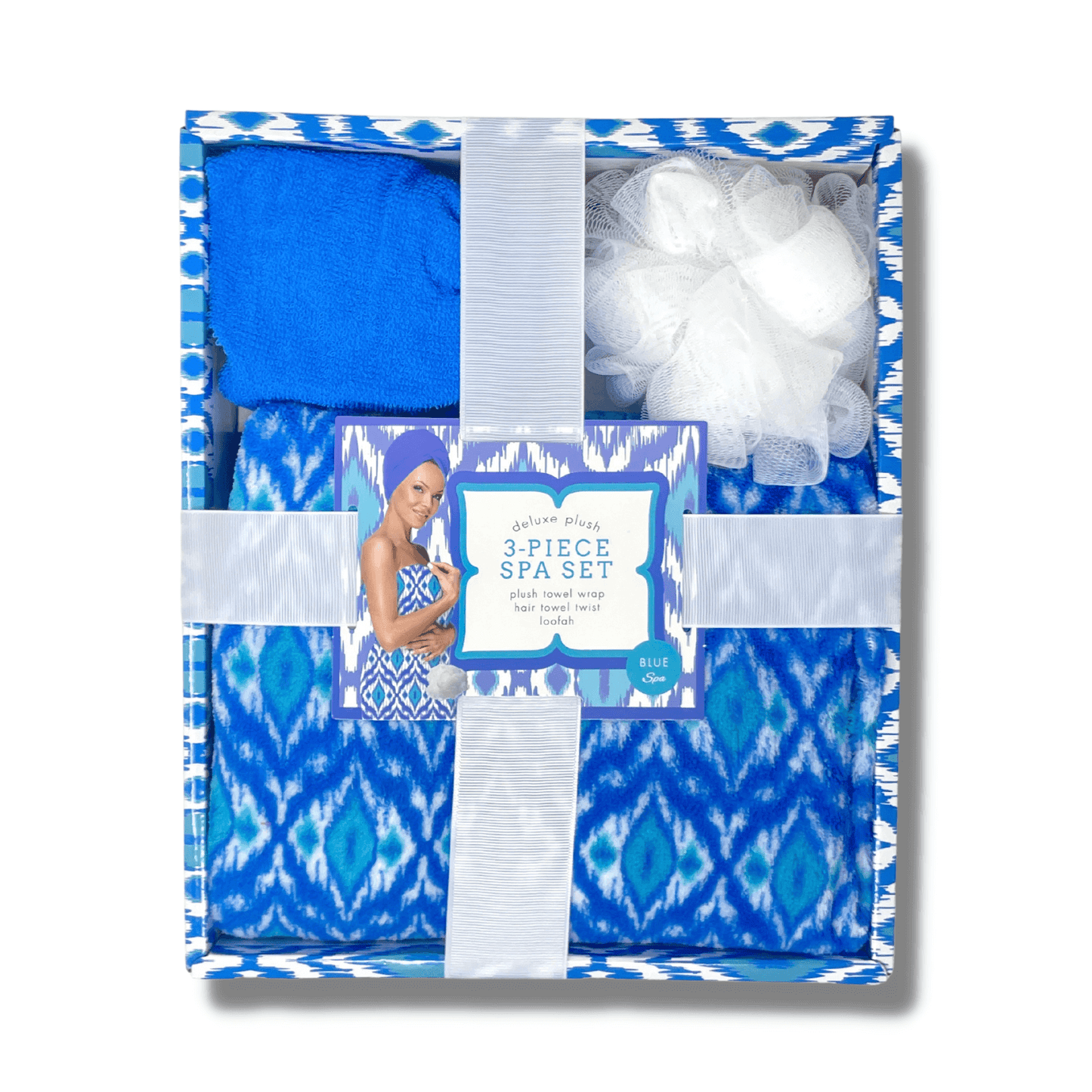 JupiterGear Deluxe Plush 3-Piece Bathroom Gift Box Spa Set
