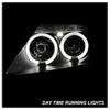 Spyder BMW Z4 03-08 Projector Headlights Halogen Model Only - LED Halo Black PRO-YD-BMWZ403-HL-BK OffRoadUSA.com
