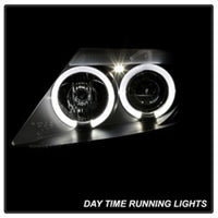 Spyder BMW Z4 03-08 Projector Headlights Halogen Model Only - LED Halo Black PRO-YD-BMWZ403-HL-BK OffRoadUSA.com
