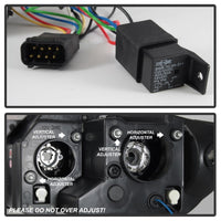 Spyder BMW Z4 03-08 Projector Headlights Xenon/HID Model Only - LED Halo Black PRO-YD-BMWZ403-HID-BK OffRoadUSA.com