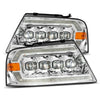 AlphaRex 04-08 Ford F150 / 06-08 Lincoln Mark LT NOVA-Series LED Projector Headlights Chrome OffRoadUSA.com