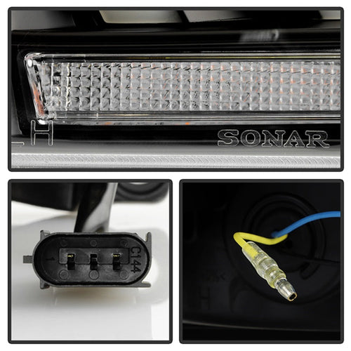 Spyder 11-13 Dodge Durango (HID Model Only) Projector Headlights - Black PRO-YD-DDU11HIDSI-BK OffRoadUSA.com