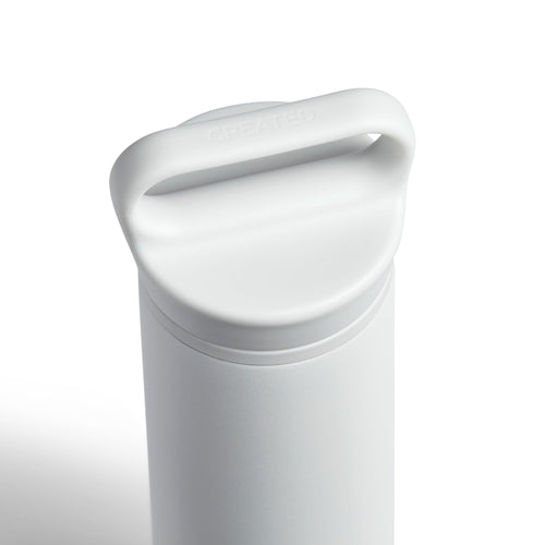 20oz Wander Water Bottle - White Created Co.