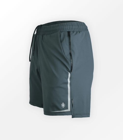 Dominate Training Shorts - Stone Bamtech
