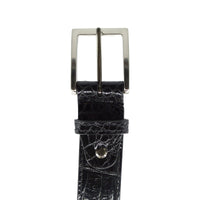 Zelli Italia Zelli Italia 70-100-BLK ALLIGATOR Belt, Black