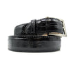 Zelli Italia Zelli Italia 70-100-BLK ALLIGATOR Belt, Black