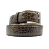 Zelli Italia Zelli Italia 70-100-NIC ALLIGATOR Belt, Nicotine