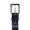 Zelli Italia Zelli Italia 70-100-NVY ALLIGATOR Belt, Navy